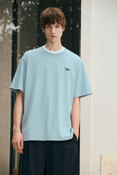 Men's 3D Letter Embroidered T-Shirt